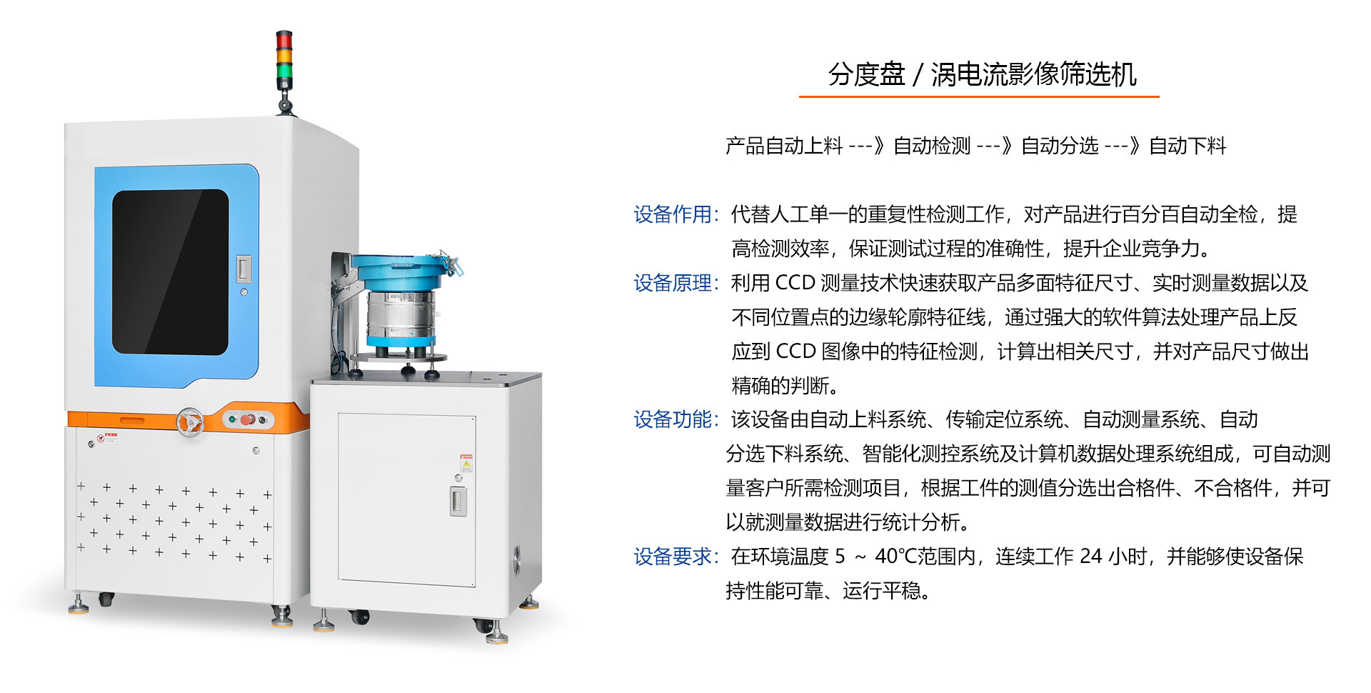 渦電流影像篩選機(jī)